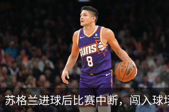 苏格兰进球后比赛中断，闯入球场的不是球迷，是一只戴项圈的狗